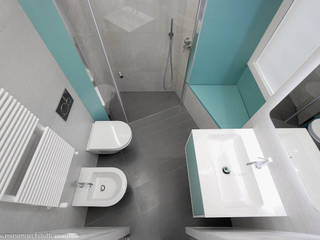 BAGNO "DIAGONALE", MINIMArchitetti MINIMArchitetti Minimalist style bathrooms