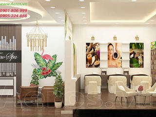 Thiet ke thi cong Thao Spa - Binh Chanh, xuongmocso1 xuongmocso1 Espacios comerciales