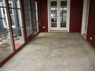 How to level floor for tiling?, Home Renovation Home Renovation Jardín interior