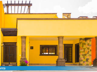 Villa Golden en San Miguel de Allende, VillaSi Construcciones VillaSi Construcciones Casa di campagna
