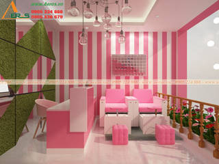 Thiet ke thi cong Spa Pinkky - Dong Thap, xuongmocso1 xuongmocso1 Espacios comerciales