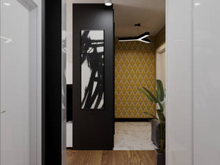 ЖК "О Юность", EM design EM design Scandinavian style living room Marble