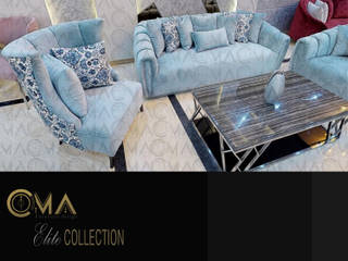 ‏“Fantasy & Ego”, comaart.furniture comaart.furniture Modern living room Turquoise