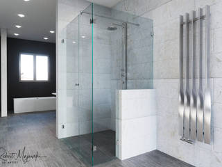 Bathroom, 3D Studio & Design | Arquitectura | Desenho | Render 3D Studio & Design | Arquitectura | Desenho | Render Modern Bathroom