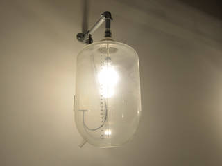 Koeien lamp, Studio Made By Studio Made By Industrial style dining room Glass