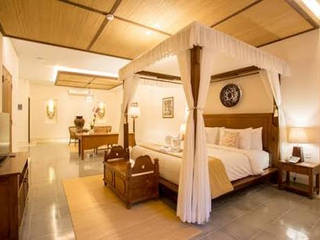 Visesa Ubud, Bali, PT. Evata Furniture PT. Evata Furniture Kamar Tidur Tropis Kayu Wood effect