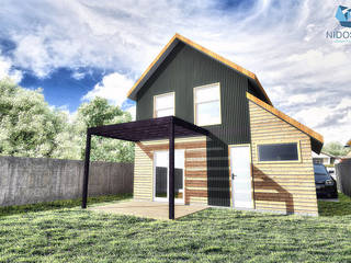 Diseño de Casa MR1 en Loncoche por NidoSur Arquitectos, NidoSur Arquitectos - Valdivia NidoSur Arquitectos - Valdivia Single family home