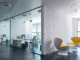 Reformas de oficinas y locales comerciales, Klausroom Klausroom Commercial spaces Engineered Wood Transparent