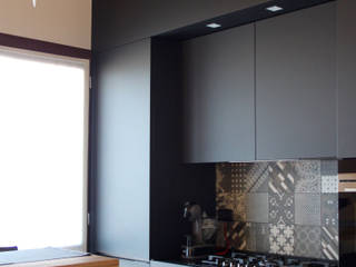 Black&wood, SuMisura SuMisura 現代廚房設計點子、靈感&圖片 木頭 Black