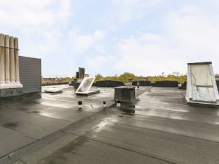 3D Visualisatie - Rotterdam, Spijker Design Studio Spijker Design Studio Modern balcony, veranda & terrace