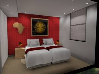 Pembroke Apartment - V and A waterfront, AB DESIGN AB DESIGN BedroomBeds & headboards