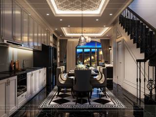 Design for Villa - In Neoclassic Style, ICON INTERIOR ICON INTERIOR Modern Dining Room