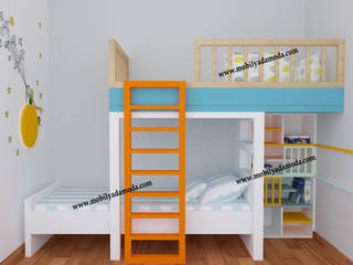 Ranzalı Çocuk&Genç Odası Tasarımı, MOBİLYADA MODA MOBİLYADA MODA Modern nursery/kids room