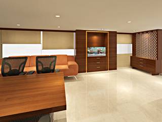 Showroom Interior Design @ Gopalpura, Aone Interior Designer Jaipur Aone Interior Designer Jaipur Modern study/office
