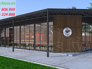 Thiet ke thi cong quan cafe Pho - Quan 2, xuongmocso1 xuongmocso1 Espacios comerciales