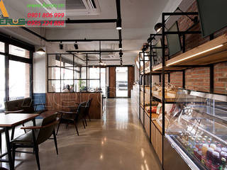 Thiet ke thi cong quan cafe Upon a time - Phu Nhuan, xuongmocso1 xuongmocso1 Commercial spaces