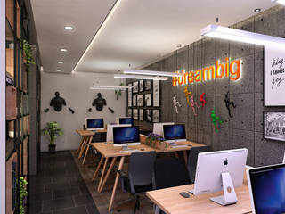 I renovate concept office interior design By designs Root, Designs Root Designs Root Commercial spaces