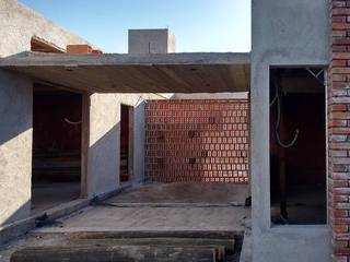 Diseño y Construcción de casa en Valle Anisacate por 1.61 Arquitectos, 1.61arquitectos 1.61arquitectos منزل عائلي صغير