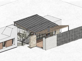 Diseño de Casa a dos Aguas en Valle Alegre por 1.61 Arquitectos, 1.61arquitectos 1.61arquitectos Single family home