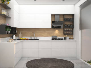 ÇAMLIK SİTESİ ÖRNEK DAİRE , RIZVANOĞLU MİMARLİK MÜHENDİSLİK İNŞAAT A.Ş RIZVANOĞLU MİMARLİK MÜHENDİSLİK İNŞAAT A.Ş Modern kitchen