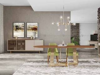 Aparador Stella, Decordesign Interiores Decordesign Interiores オリジナルデザインの ダイニング