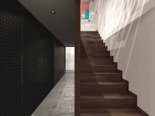 Casa San Ramón , TW/A Architectural Group TW/A Architectural Group Escaleras Madera Marrón