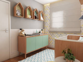 Quarto A.N., Nova Arquitetura e Interiores Nova Arquitetura e Interiores Baby room