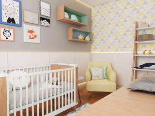 Quarto A.N., Nova Arquitetura e Interiores Nova Arquitetura e Interiores Chambre bébé