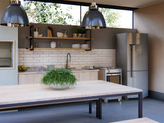 Gourmet E.R., Nova Arquitetura e Interiores Nova Arquitetura e Interiores Balcony