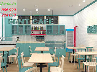 Thiet ke thi cong quan cafe Calm - Quan 5, xuongmocso1 xuongmocso1 Commercial spaces