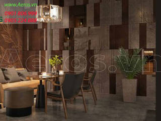 Thiet ke thi cong quan cafe Aurora - Binh Duong, xuongmocso1 xuongmocso1 Commercial spaces