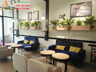 Thiet ke thi cong quan cafe Yeah Cafe - Long An, xuongmocso1 xuongmocso1 مساحات تجارية