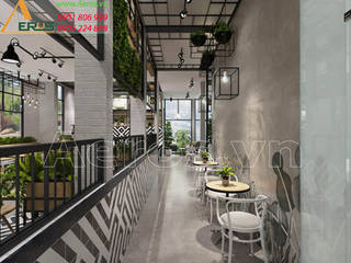 Thiet ke thi cong quan cafe Yeah Cafe - Long An, xuongmocso1 xuongmocso1 Commercial spaces