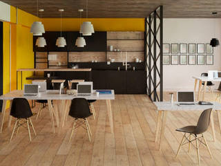 Coworking, GAIA GAIA Oficinas de estilo moderno