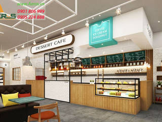 Thiet ke thi cong quan cafe Dessert Cafe -Quan 4, xuongmocso1 xuongmocso1 Commercial spaces