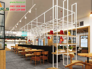 Thiet ke thi cong quan cafe Dessert Cafe -Quan 4, xuongmocso1 xuongmocso1 Commercial spaces