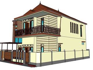 Rumah Pribadi Ibu Erda, MODE KARYA MODE KARYA 一戸建て住宅 鉄筋コンクリート