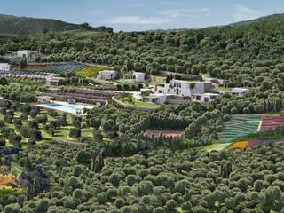 Agriturismo Ibiza Can Escarrer, architetto stefano ghiretti architetto stefano ghiretti 에클레틱 정원