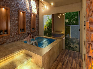 Proyecto Nuevo México, Vintark arquitectura Vintark arquitectura Hot tubs