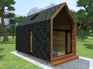 Mountain house , ENNA DECORATİON ENNA DECORATİON Maisons de plain-pied Bois Effet bois