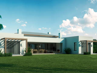 Casa en Pilara, SB arquitectura SB arquitectura Casas mediterráneas