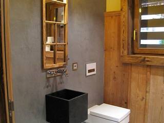 Fugenlos, BETON2 BETON2 Phòng tắm phong cách hiện đại Bê tông Grey
