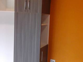 Cocina Ferreyros , ARDI Arquitectura y servicios ARDI Arquitectura y servicios Moderne Küchen Holzspanplatte Weiß