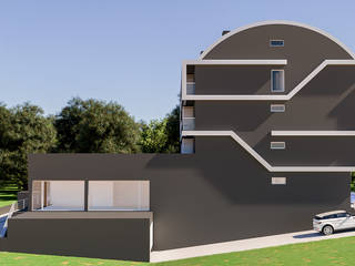 3D ART - Image|Film|Print Nowoczesne domy