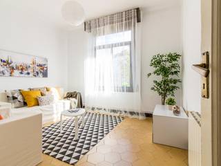 Home staging en piso para reformar, Impuls Home Staging en Barcelona Impuls Home Staging en Barcelona Salones de estilo moderno