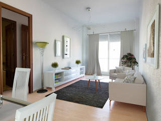 Home Staging virtual 3D, Impuls Home Staging en Barcelona Impuls Home Staging en Barcelona Livings modernos: Ideas, imágenes y decoración