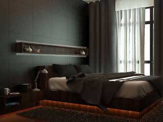 Apartment Room by Ruang Sketsa , Tatami design Tatami design