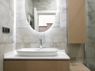 Modern banyo dolapları Bursa, Metrosan dizayn Metrosan dizayn Salle de bain moderne Bois Effet bois
