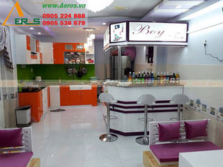 Thiet ke quan tra sua Boy Tea - Quan 12, xuongmocso1 xuongmocso1 Commercial spaces