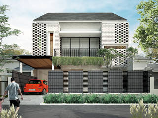 lakarsantri house, midun and partners architect midun and partners architect Tropical style houses
